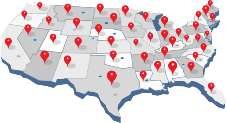 Nationwide locations image. Nationwide locations image.