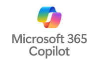 Microsoft 365 Copilot logo.